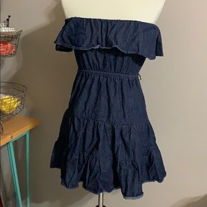 Denim Dress Sleeveless by Paper doll size small